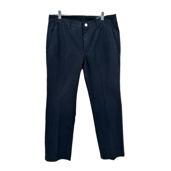 Bonobos Mens Pants 31x32 Chino Navy Blue Straight Leg EUC - Picture 1 of 9